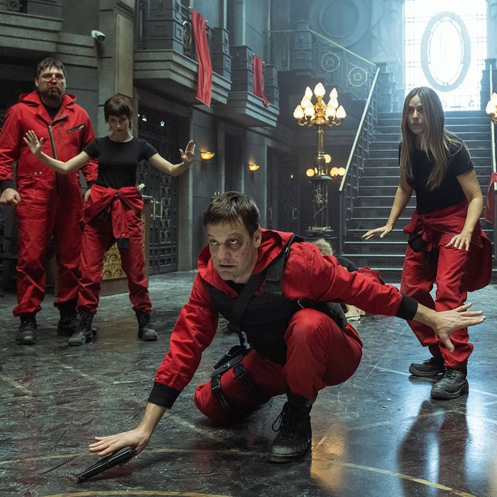 Money Heist picture from the movie